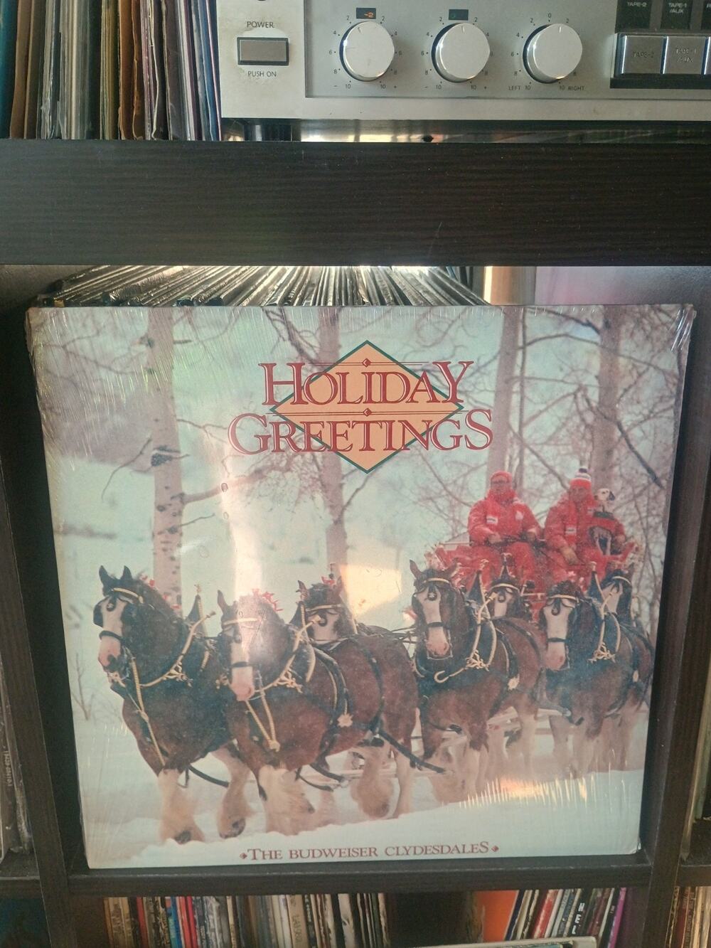 Various - Holiday Greetings: The Budweiser Clydesdales Sealed New Vinyl
